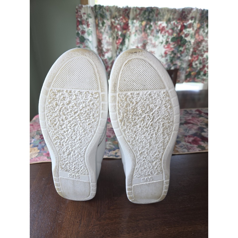 SAS Free Time Comfort Sneakers Walking Shoes Womens Size 11 M White Leather - Picture 7 of 16